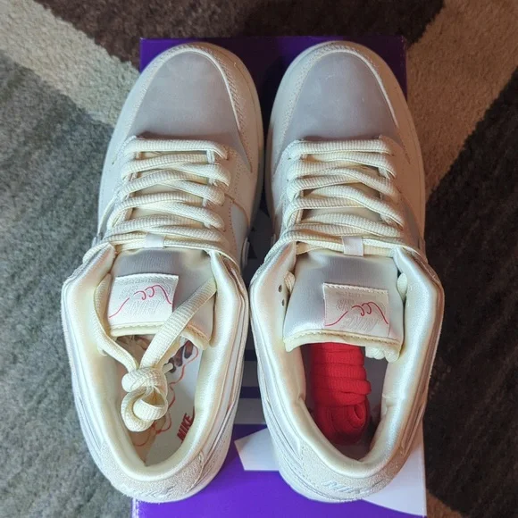 Nike SB Dunk Low PRM Coconut Milk/Light Bone Size Men's 7.5 Woman's 9 - Picture 5 of 6